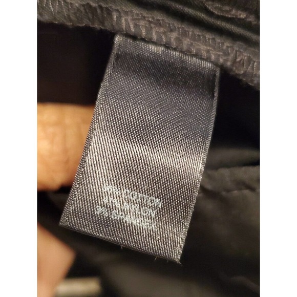 White House Black Market Women Black Cotton Straight Leg Belt Loops Pant Size 6R - Picture 7 of 12